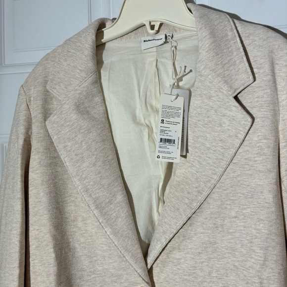 NWT Richard Poorer Women’s Rustic Blazer, Size XL - Picture 10 of 16